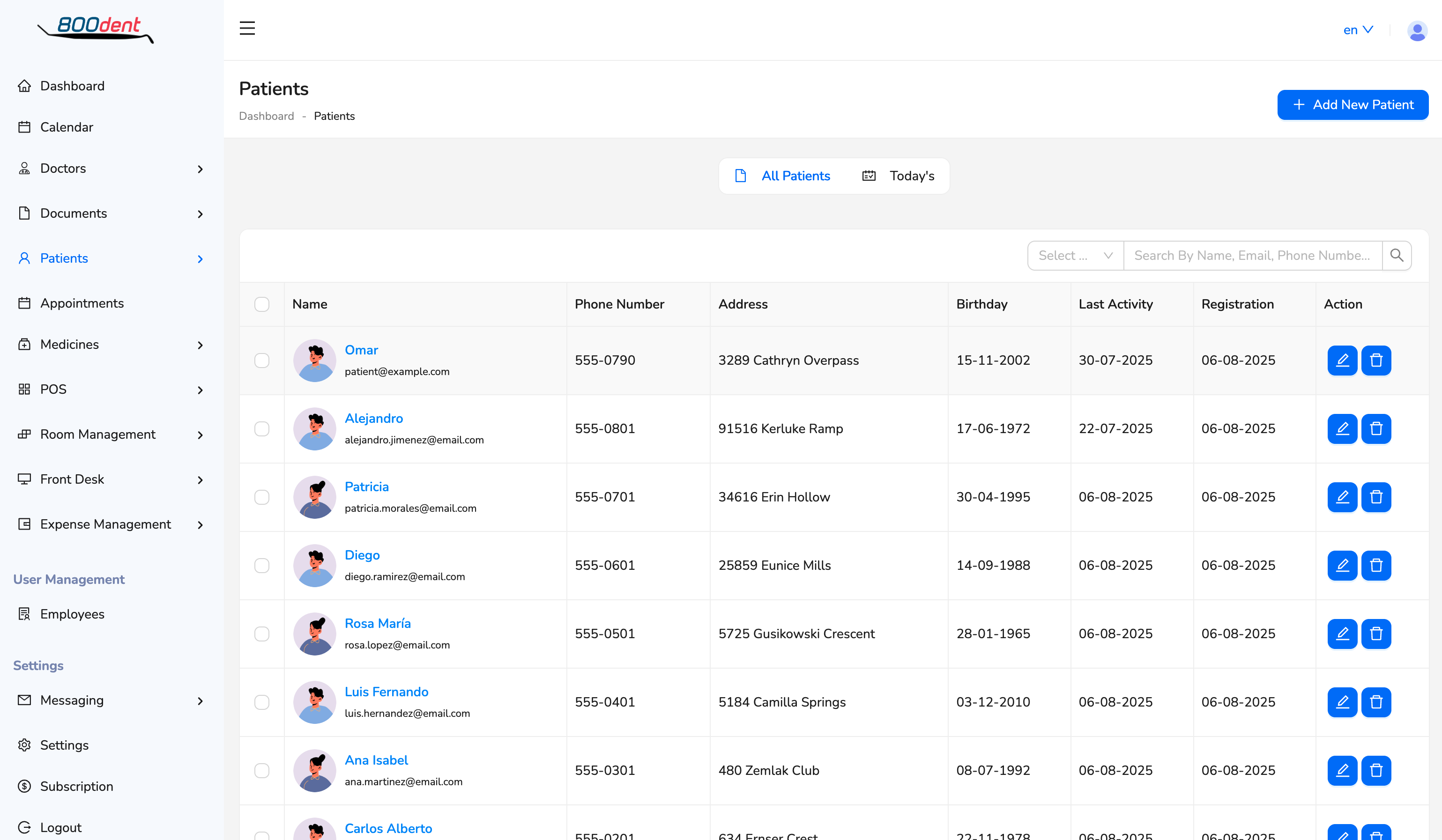 Centralized Database